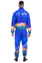 Load image into Gallery viewer, NYC LIFE LA LIFE PRINT WINDBREAK TRACK SUIT
