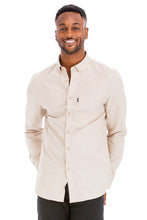 Cargar imagen en el visor de la galería, Mens Solid Long Sleeve Button Down
