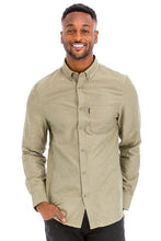 Load image into Gallery viewer, Mens Solid Long Sleeve Button Down
