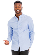 Load image into Gallery viewer, Mens Solid Long Sleeve Button Down
