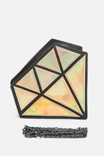Cargar imagen en el visor de la galería, 2 Tone Holographic Iconic Diamond Clutch Bag

