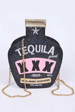 Cargar imagen en el visor de la galería, Glitter Tequila Iconic Swing Box Clutch
