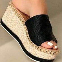 Cargar imagen en el visor de la galería, PU Leather Open Toe Sandals
