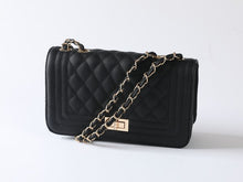 Load image into Gallery viewer, PU LEATHER QUILTED FASHION BAG
