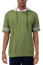 Cargar imagen en el visor de la galería, SHORT SLEEVE HOODED SHIRT
