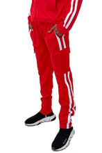 Load image into Gallery viewer, Two Stripe Cargo Pouch Track Pants
