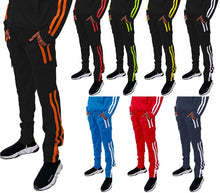 Load image into Gallery viewer, Two Stripe Cargo Pouch Track Pants
