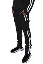 Load image into Gallery viewer, Two Stripe Cargo Pouch Track Pants
