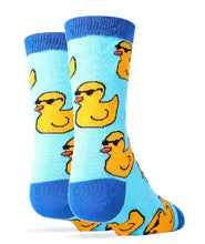 Load image into Gallery viewer, Duckies - Kid&#39;s Funny Crew Socks
