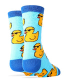 Duckies - Kid's Funny Crew Socks