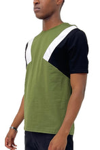 Cargar imagen en el visor de la galería, Color Block Short Sleeve Tshirt
