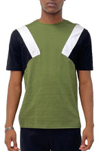 Cargar imagen en el visor de la galería, Color Block Short Sleeve Tshirt
