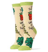 Cargar imagen en el visor de la galería, What Up Succa - Women&#39;s Funny Socks
