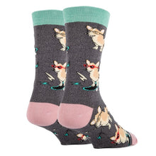 Load image into Gallery viewer, Corgi Boi - Men&#39;s Cotton Crew Funny Socks
