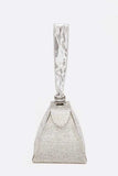 Iconic Rhinestone Top Handle Iconic Clutch Bag