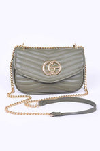 Cargar imagen en el visor de la galería, Logo Quilted Shoulder Swing Bag
