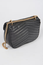 Cargar imagen en el visor de la galería, Logo Quilted Shoulder Swing Bag
