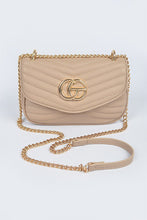 Cargar imagen en el visor de la galería, Logo Quilted Shoulder Swing Bag
