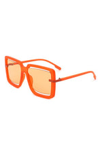Load image into Gallery viewer, Oversize Square Large Cut-Out Fashion Sunglasses
