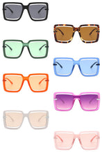 Load image into Gallery viewer, Oversize Square Large Cut-Out Fashion Sunglasses

