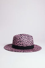 Cargar imagen en el visor de la galería, LEOPARD PRINT GATSBY STYLE FEDORA
