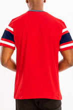 Cargar imagen en el visor de la galería, COTTON THREE STRIPE TSHIRT
