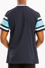 Cargar imagen en el visor de la galería, COTTON THREE STRIPE TSHIRT
