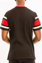 Cargar imagen en el visor de la galería, COTTON THREE STRIPE TSHIRT
