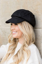Load image into Gallery viewer, Suede Newsboy Cap
