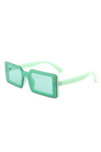 Cargar imagen en el visor de la galería, Rectangle Retro Flat Top Sunglasses
