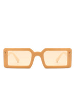 Load image into Gallery viewer, Rectangle Retro Flat Top Sunglasses
