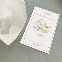 Load image into Gallery viewer, Magic Charm Bunny Hoops
