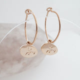 Magic Charm Grace Hoops