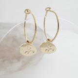 Magic Charm Grace Hoops