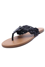 Cargar imagen en el visor de la galería, Woven Thong Sandal
