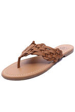 Cargar imagen en el visor de la galería, Woven Thong Sandal
