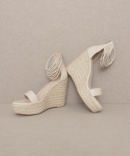 Load image into Gallery viewer, OASIS SOCIETY Rosalie - Layered Ankle Wedge
