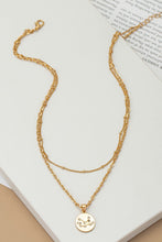 Load image into Gallery viewer, zodiac sign pendant necklace with rhinestones
