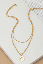 Load image into Gallery viewer, zodiac sign pendant necklace with rhinestones

