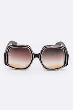 Load image into Gallery viewer, Crystal Pave Iconic Oversize Sunglassses
