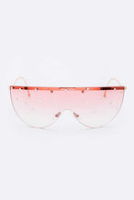 Load image into Gallery viewer, Crystal Pave Iconic Oversize Sunglassses
