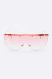 Crystal Pave Iconic Oversize Sunglassses