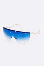 Load image into Gallery viewer, Crystal Pave Iconic Oversize Sunglassses
