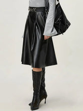 Load image into Gallery viewer, High Waist Skirt with Zipper
