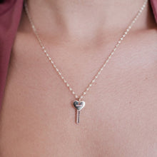 Load image into Gallery viewer, Amour Key to my Heart Necklace
