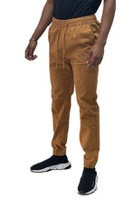 Load image into Gallery viewer, Weiv Mens Solid Stretch Cargo Jogger
