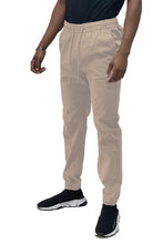 Cargar imagen en el visor de la galería, Weiv Mens Solid Stretch Cargo Jogger
