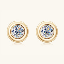 Load image into Gallery viewer, Moissanite 925 Sterling Silver Stud Earrings
