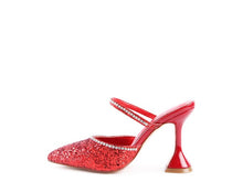 Cargar imagen en el visor de la galería, IRIS Glitter Spool Heel Sandal
