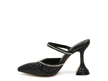 Cargar imagen en el visor de la galería, IRIS Glitter Spool Heel Sandal
